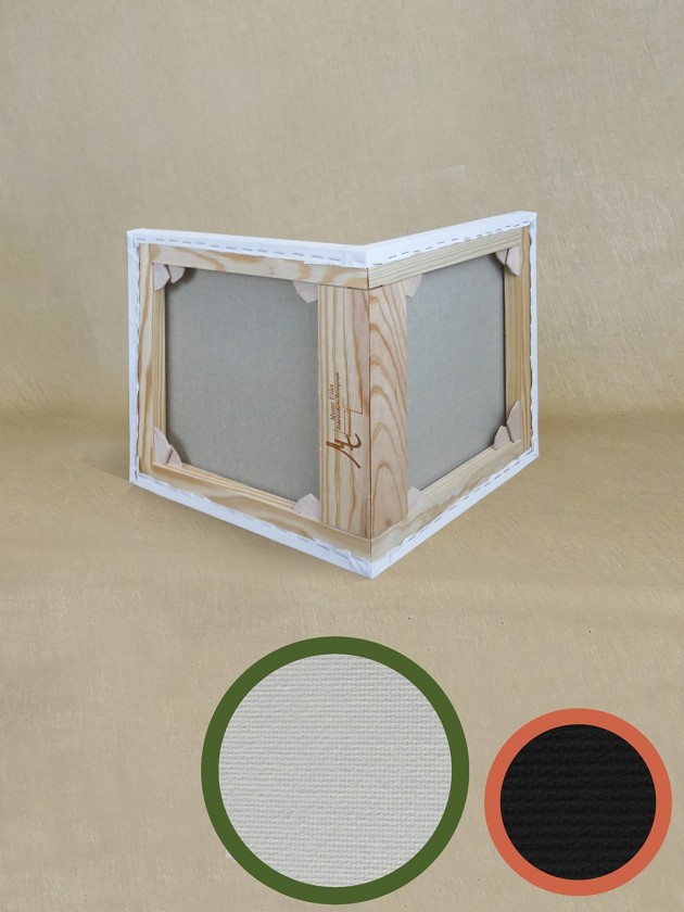 Toile 100% polyester blanc grain fin