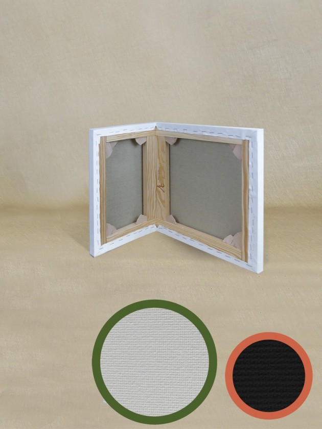 Toile 100% polyester blanche grain fin