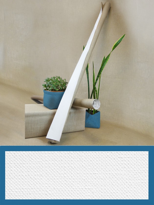 Sur mesure entoilé 100% Lin grain moyen serré - 540g/m²