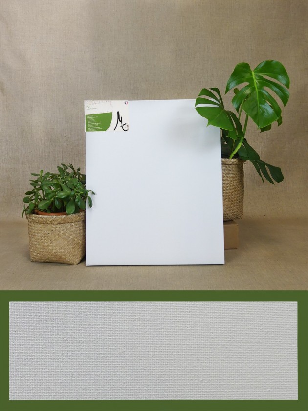 Châssis entoilé - 100% polyester grain fin