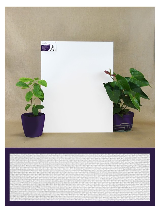 Medium grain Stretched canvas with Solid wood frame | Master Toiles®