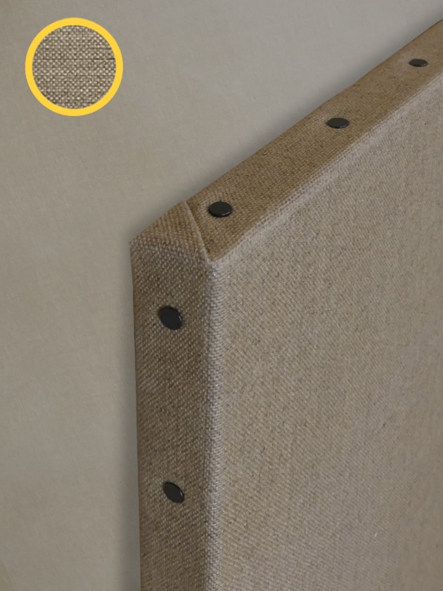 Châssis en lin naturel grain moyen serré pour peinture