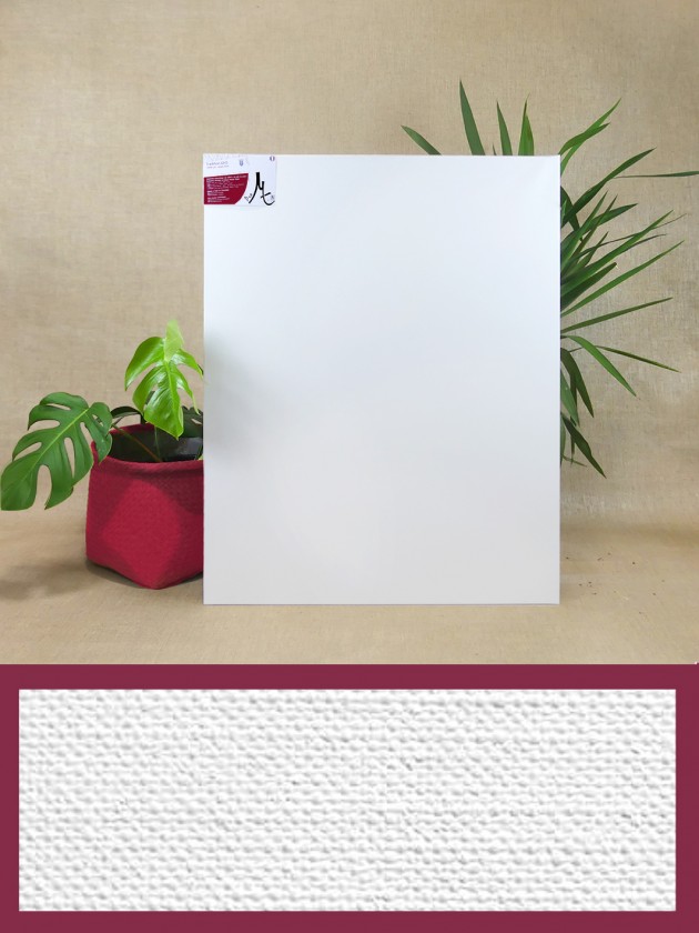 Sur mesure entoilé 100% Lin grain fort - 645g/m²