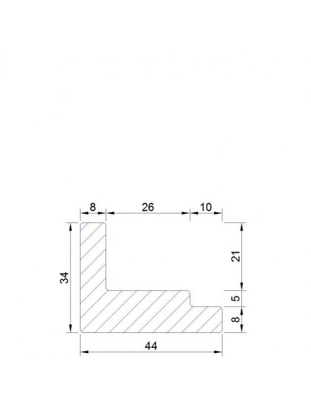 Caisse américaine blanche avec maintien parfait grâce à un assemblage professionnel – Master Toiles