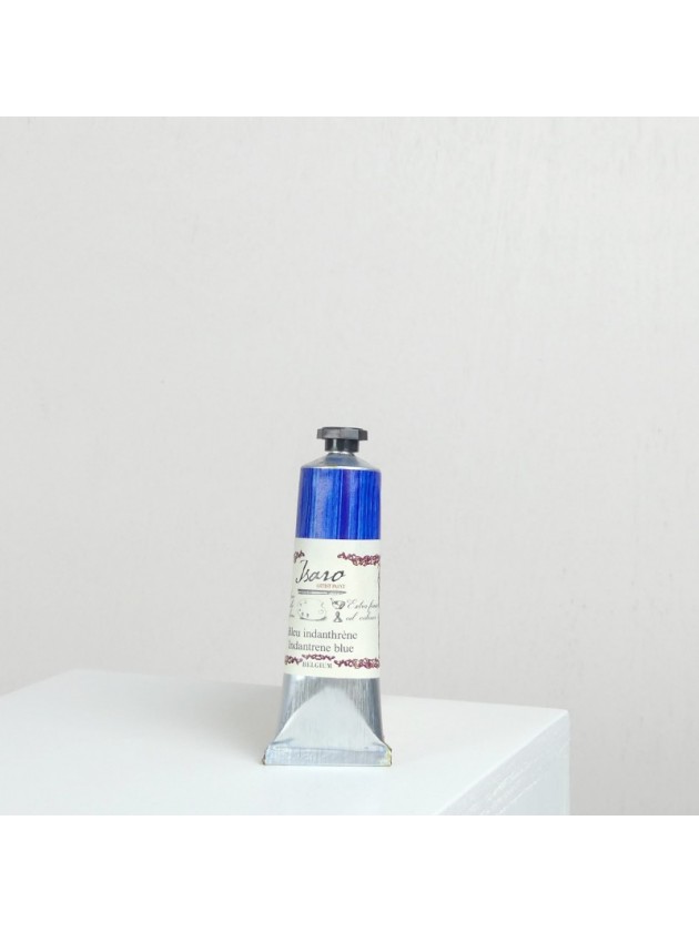 Peinture huile toile bleu-indanthrene-pb60-peinture-huile-isaro