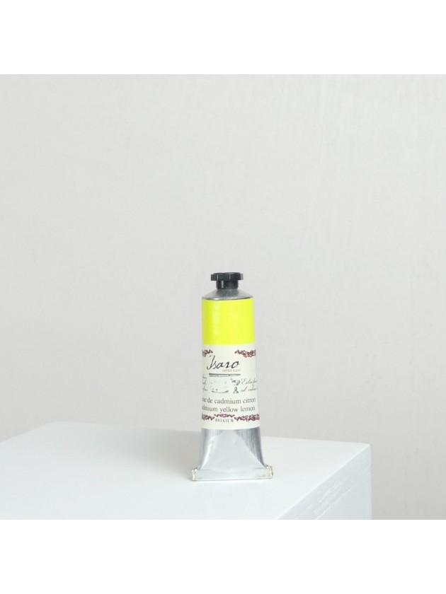 Peinture huile toile jaune-de-cadmium-citron-py35-peinture-huile-isaro