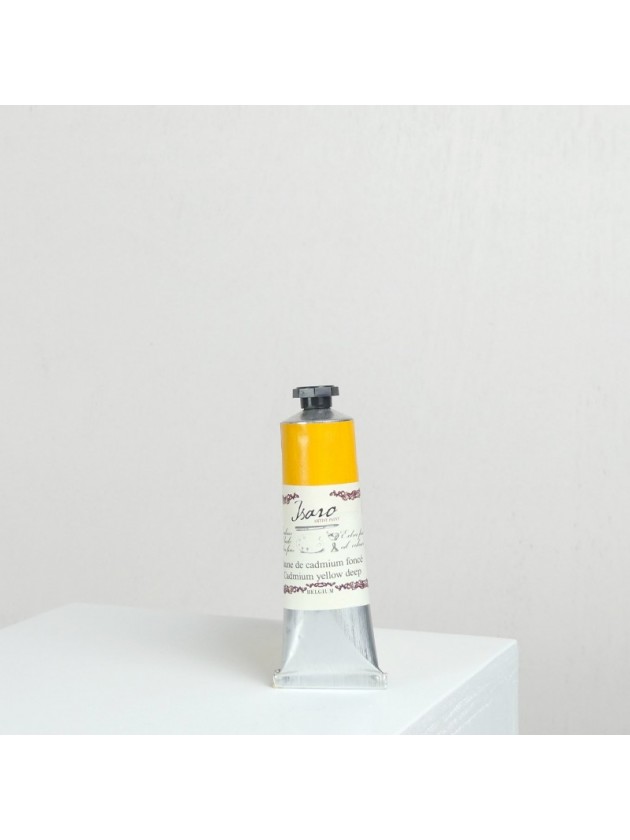 Peinture huile toile jaune-de-cadmium-fonce-py35-peinture-huile-isaro