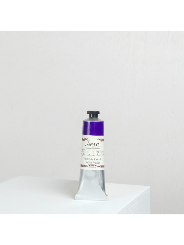Peinture huile toile violet-de-cobalt-pv14-huile-peinture-isaro