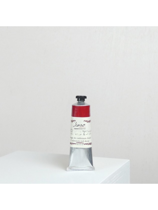 Peinture huile toile rouge-de-cadmium-fonce-pr108-huile-peinture-isaro