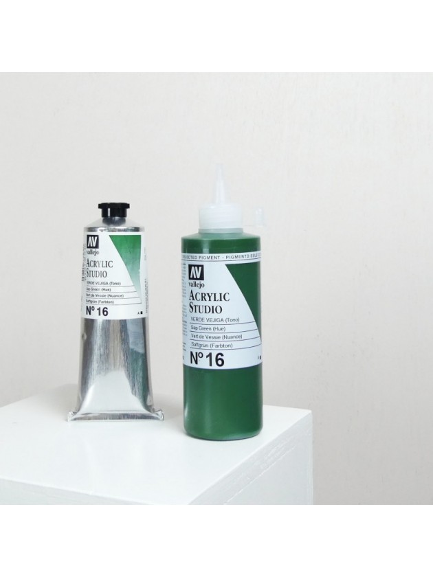 Peinture acrylique de qualité professionnelle pour artistes - vert de vessie