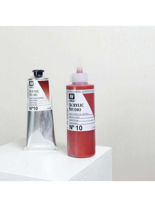 Peinture acrylique de qualité professionnelle pour artistes rouge de mars