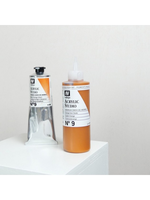 Peinture acrylique – Couleurs intenses pour vos créations - orange de mars