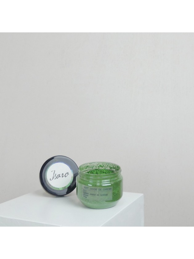Pigments de couleur intense pour artistes peintres vert oxyde de chrome