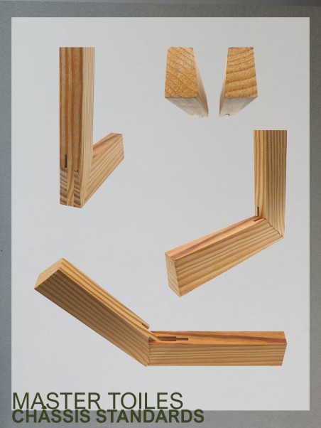 baguette de bois pour chassis en bois mastertoiles