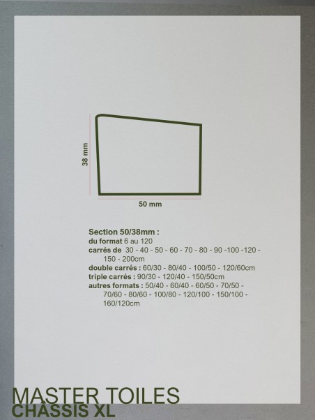 section bois epais chassis XL ou 3D