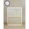 100% linen canvas - medium grain 100% linen canvas - medium grain