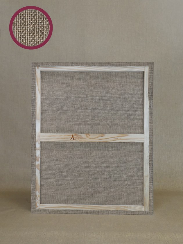 Master toiles- toiles à peindre en jute grain fort - rendu authentique - master toiles