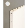 Châssis entoilé en lin grain fin 490 g/m² pour peinture