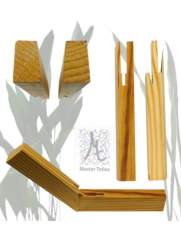 Wooden canvas frame - Maritime Pinewood sloped sticks