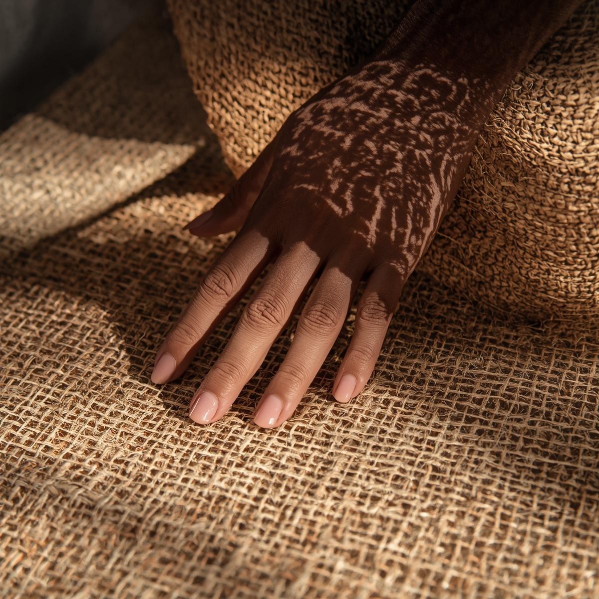 NOUVEAU | Toile à peindre en Jute Artisanale EPV 